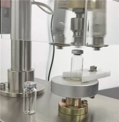 Elektrický uzatvárací stroj na krimpovacie hliníkové uzávery